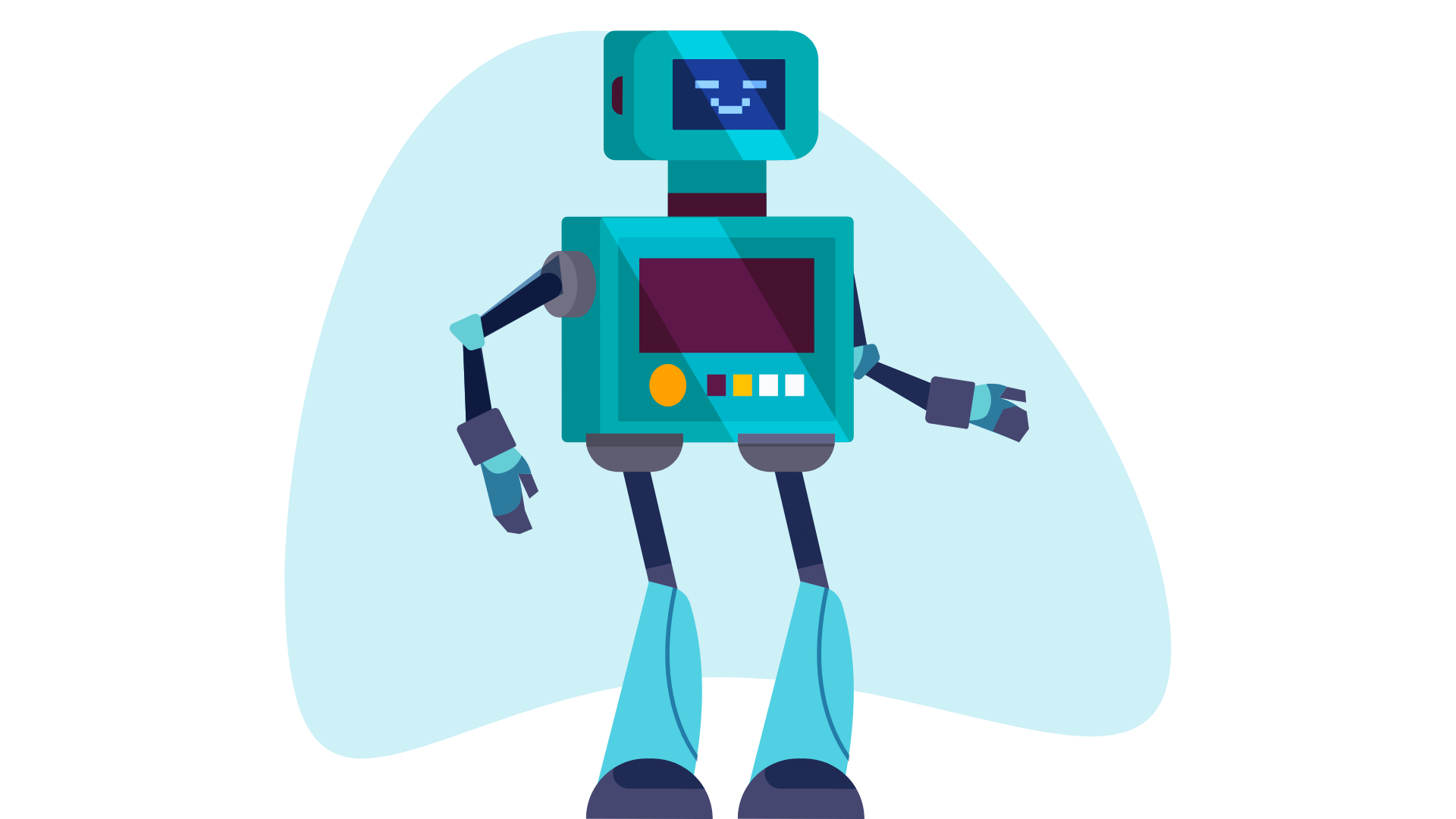 Adult Loopify robot.