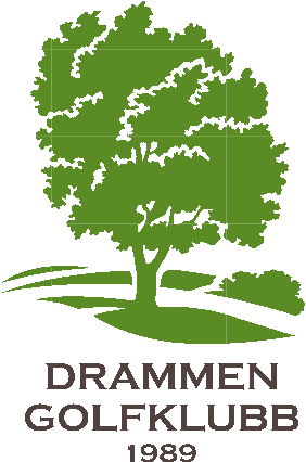 Drammen Golfklub logo.